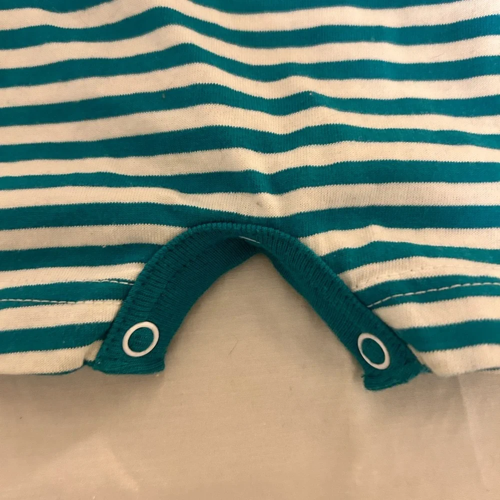 NWT Vintage Early 90’s Baby B’gosh Striped Romper/6-9 Months